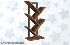 Librería árbol 4 niveles súper estable y segura con diseño único disfruta de este super chollo y aprovecha el precio loco nunca visto compra ya antes que se agote