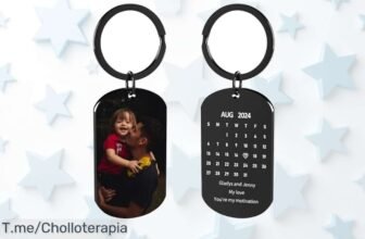Llaveros personalizados con foto y texto en acero inoxidable que nunca pierde color un super chollo con descuento brutal precio de ganga oferta limitada ¡compra ya antes que se agoten!