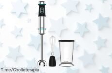 Lleva Cecotec Power TitanBlack 1200 XL con cuchillas de titanio negro velocidad turbo y vaso XXL precio loco descuento brutal nunca visto aprovecha este ofertón ya no esperes más