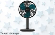 Lleva contigo el ventilador portátil Cecotec con batería potente y panel táctil fácil precio loco descuento brutal oferta única que vuela aprovecha ya este super chollo limitado