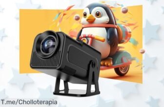 Lleva el cine a casa con el mini proyector Android 13 4K WiFi y ChatGPT imagen nativa 1080P precio loco descuento brutal oferta limitada ¡aprovecha ya!
