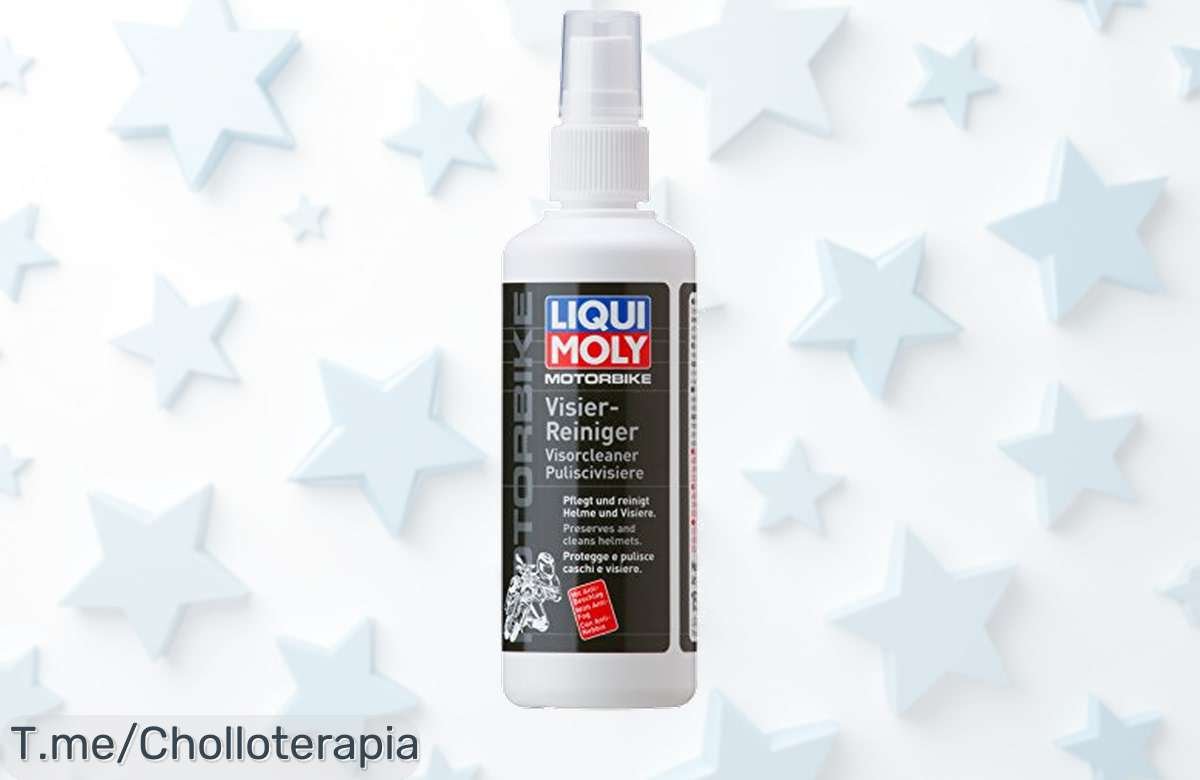 Lleva tu casco y gafas siempre impecables con nuestro limpiador antifog precio loco que elimina las manchas más duras aprovecha este ofertón único antes de que se agote