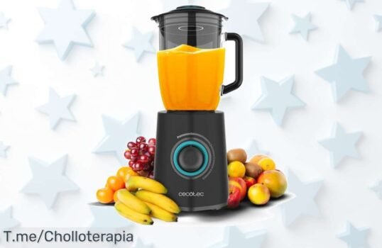 Lleva ya el Cecotec Power Black Titanium y disfruta de potencia brutal con vaso termorresistente un ofertón nunca visto precio loco por tiempo limitado actúa ahora