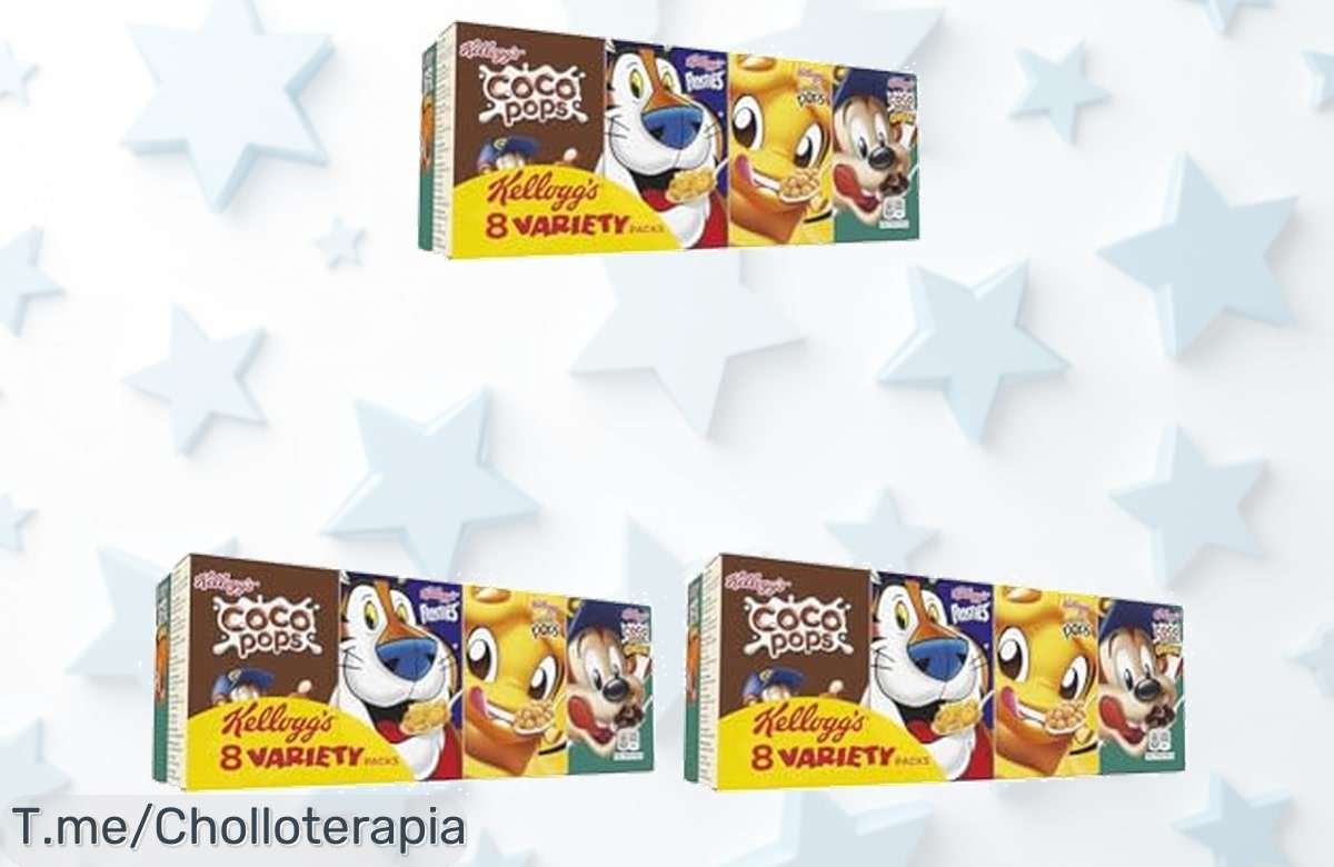 Llévate el pack Kellogg’s de 3 x 8 cereales variados con un precio loco y energía para tus peques no pierdas este ofertón nunca visto ¡corre antes que se acabe!