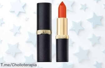Llévate ya el pintalabios naranja mate con color súper intenso y labios hidratados precio loco y descuento brutal oferta nunca vista date prisa que vuela este super chollo