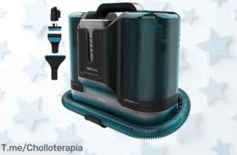 Llévate ya este súper limpiador sin cable con pulverizador y 30 minutos de potencia en un ofertón nunca visto precio loco ruido, limpieza perfecta ¡compra antes que se agote!