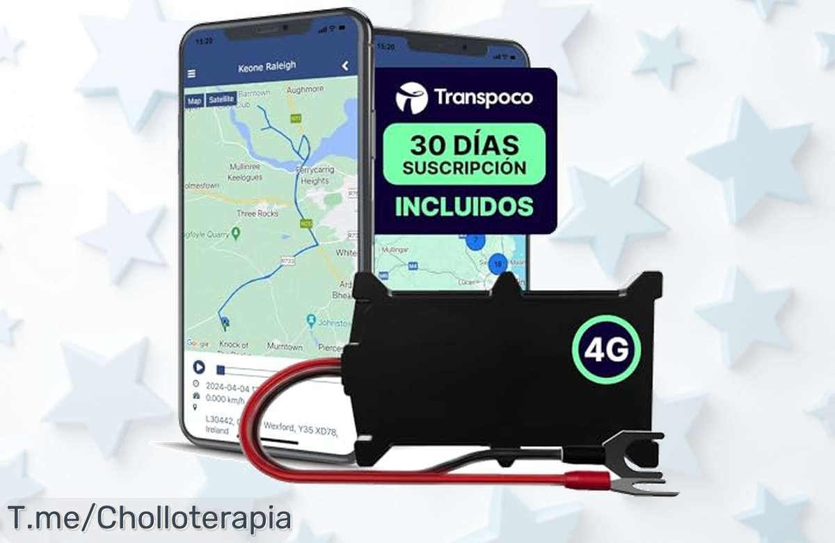 Localizador GPS 4G para coche con instalación exprés y seguimiento en móvil el super chollo que cambia tu seguridad aprovecha este ofertón con descuento brutal nunca visto ¡corre!