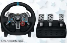 Logitech G29 con giro realista de 900 y force feedback a un precio loco nunca visto siente cada curva como si fuera real aprovecha este super chollo ya