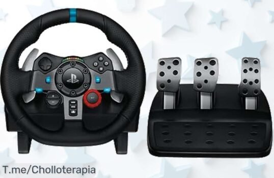 Logitech G29 con giro realista de 900 y force feedback a un precio loco nunca visto siente cada curva como si fuera real aprovecha este super chollo ya