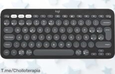 Logitech Pebble Keys 2 K380s con cambio rápido entre 3 dispositivos y batería hasta tres años, un ofertón con descuento brutal a precio loco ¡Corre que vuela!