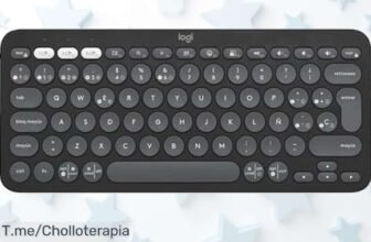 Logitech Pebble Keys 2 K380s con cambio rápido entre 3 dispositivos y batería hasta tres años, un ofertón con descuento brutal a precio loco ¡Corre que vuela!