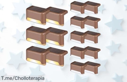 Luces solares gigalumi pack 16 con carga rápida al sol super resistente a lluvia y nieve precio loco y descuento brutal aprovecha este ofertón nunca visto ya