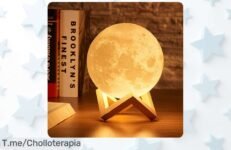 Luz de libro y luna LED galaxia para niños con efecto mágico disfruta un descuento brutal en este ofertón único precio loco que no volverá pide la tuya ya