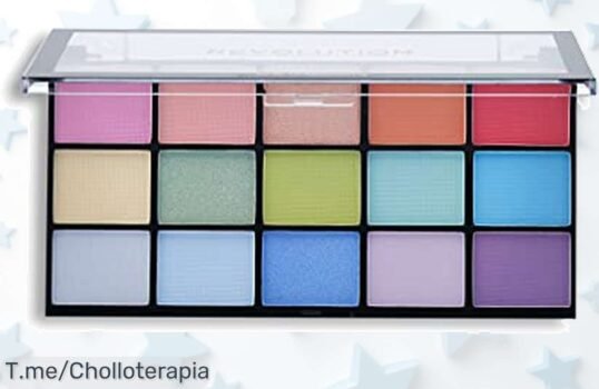 Makeup Revolution Reloaded sugar pie sombras pastel súper intensas que duran todo el día a precio loco descuento brutal y oferta limitada aprovecha ya este super chollo