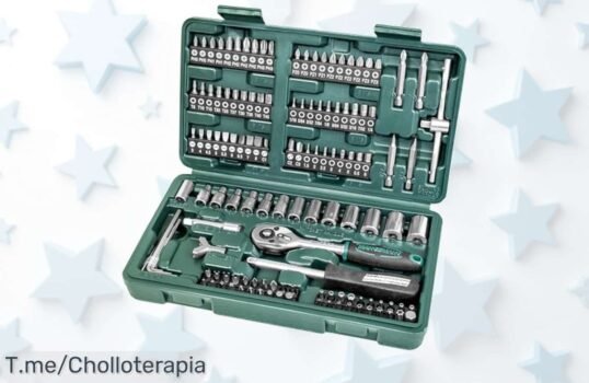 Maletín Mannesmann con 130 piezas super organizadas para todos tus arreglos precio loco y descuento brutal nunca visto ¡ofertón limitado compra ya antes que se acabe!