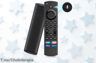 Mando a distancia de voz para Smart TV con descuento brutal y precio de ganga controla tu tele como nunca antes aprovecha este ofertón limitado ya