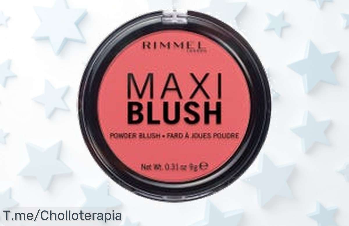 Maxi blush powder de rimmel london con color duradero y aplicación fácil precio loco nunca visto cómpralo ya en este super chollo antes que se agote