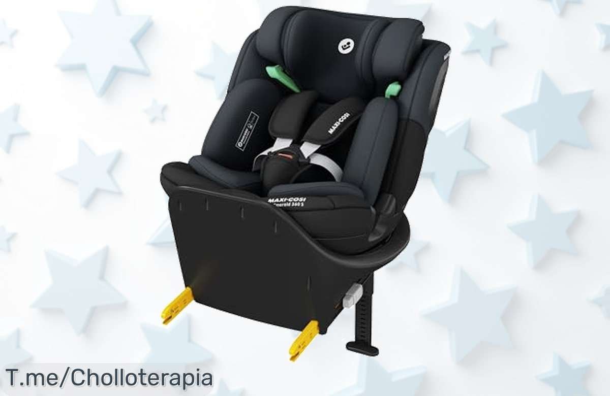 Maxicosi emerald 360 s con giro total para máxima protección y comodidad crece con tu peque hasta los 12 años aprovecha este ofertón único y precio loco limitado