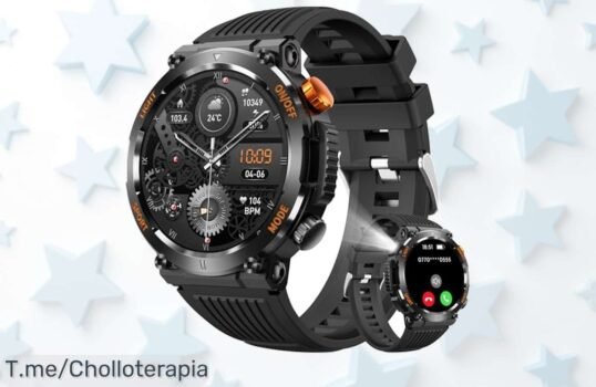 Mega oferta reloj Megalith con 100 modos deportivos y llamadas directas en tu muñeca precio loco que vuela no pierdas este super chollo de descuento brutal solo hoy