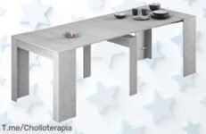 Mesa consola extensible train con 5 posiciones para cualquier espacio acabado en blanco cemento o roble canadian oferta limitada nunca vista precio loco no esperes más y aprovecha este super chollo