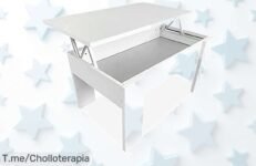Mesa de centro elevable con compartimento secreto barata y práctica un ofertón nunca visto para tu hogar disfruta el precio loco antes que se agote esta ganga