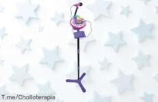 Micrófono karaoke VTech Kidi Superstar 9 en 1 con luces, juegos y grabadora a precio loco nunca visto para cantar como una estrella ¡ofertón de super chollo que vuela corre ya!