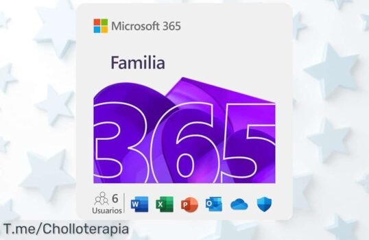 Microsoft 365 Familia con apps potentes y hasta 6 TB en OneDrive a precio loco un ofertón limitado para 6 personas no dejes escapar este descuento brutal compra ya tu código