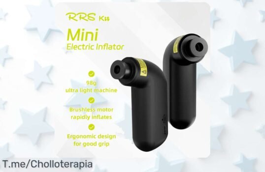Mini bomba eléctrica RRSKIT súper potente es el super chollo que nunca viste para inflar rápido con batería recargable aprovecha este descuento brutal y llévatela ya