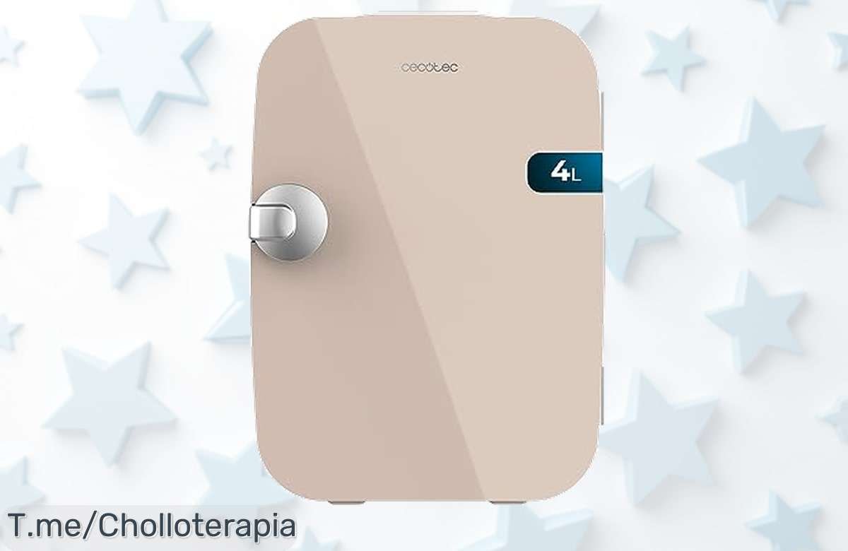 Mini nevera Bolero MiniCooling 4L con función enfriar y calentar a tu alcance Un super chollo con precio loco para que disfrutes donde quieras ¡Oferta limitada corre ya!