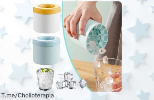 Molde de silicona para hielo redondo con diseño creativo precio loco convierte tus bebidas en verano en momentos únicos aprovecha este ofertón nunca visto compra ya oferta limitada