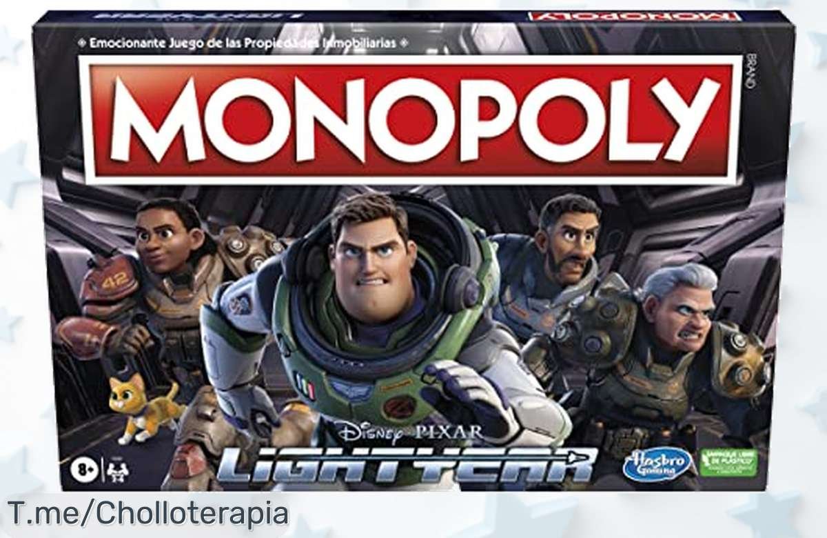 Monopoly Lightyear a precio loco con personajes y desafíos épicos un super chollo que vuela rápido aprovecha este ofertón único antes de que desaparezca compra ya