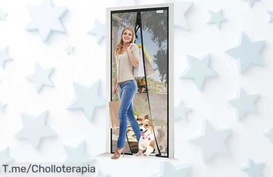 Mosquitera puerta magnética con cierre rápido que atrapa insectos sin esfuerzo precio loco y descuento brutal oferta única para hogares felices compra ya antes de que se acabe