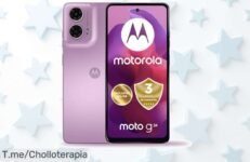 Moto G24 8GB RAM cámara brutal de 50MP con pantalla gigante y batería que dura un montón precio loco descuento brutal sólo hoy aprovecha este ofertón único jamás visto