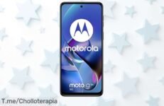 Moto g54 azul índigo con cámara 50 MP y batería que dura todo, oferta nunca vista con descuento brutal ¡aprovecha este ofertón y cómpralo ya precio de ganga!