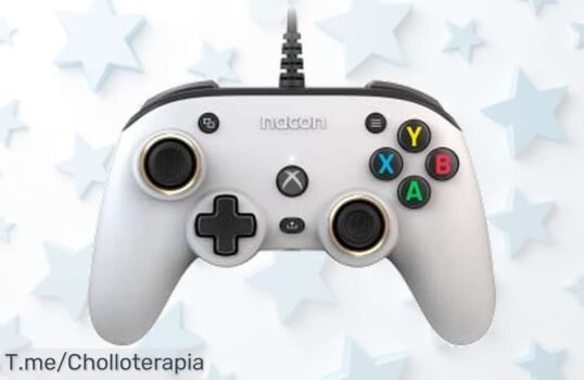 Nacon mando Xbox Pro compacto blanco con audio Dolby Atmos disfruta un control total y diseño perfecto precio de ganga nunca visto aprovecha este ofertón limitado ya