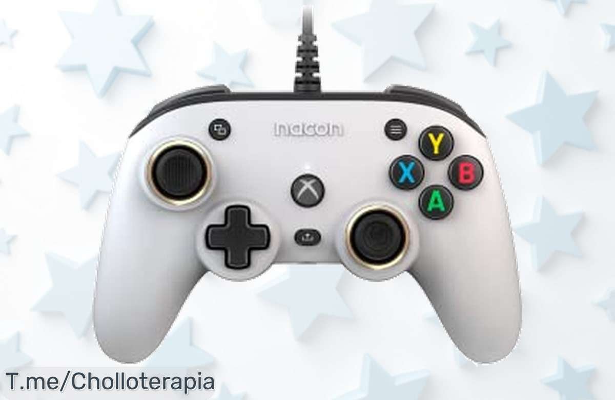 Nacon mando Xbox Pro compacto blanco con audio Dolby Atmos disfruta un control total y diseño perfecto precio de ganga nunca visto aprovecha este ofertón limitado ya