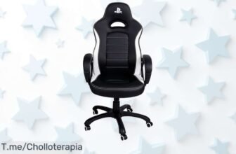 Nacon silla gaming PS4 con ajuste perfecto para tu cuerpo aguanta hasta 110 kg diseño top no te pierdas este ofertón de precio loco descuento brutal por tiempo limitado actúa ya