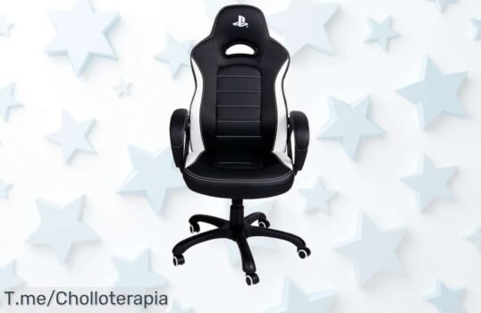 Nacon silla gaming PS4 con ajuste perfecto para tu cuerpo aguanta hasta 110 kg diseño top no te pierdas este ofertón de precio loco descuento brutal por tiempo limitado actúa ya