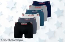 Nakloe 6 boxers para hombre con caída de precio nunca visto aprovecha este super chollo antes que se agoten siente el ofertón del año y consigue tu precio loco ya