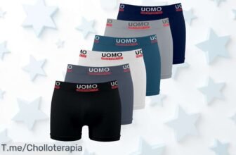 Nakloe 6 boxers para hombre con caída de precio nunca visto aprovecha este super chollo antes que se agoten siente el ofertón del año y consigue tu precio loco ya