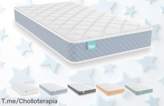 Nalui colchón cuna viscoelástico con tejido 3D y núcleo HR respirable el súper chollo que tu bebé merece no dejes pasar este descuento brutal compra ya precio loco por tiempo limitado