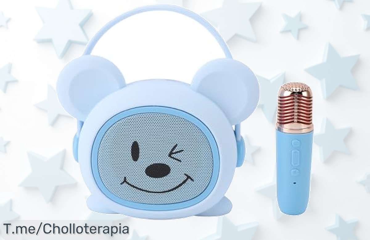 Naroote altavoz y micro ratón con efectos divertidos precio loco en super chollo descuento brutal nunca vistoy lleva la fiesta a casa corre ya que vuelan