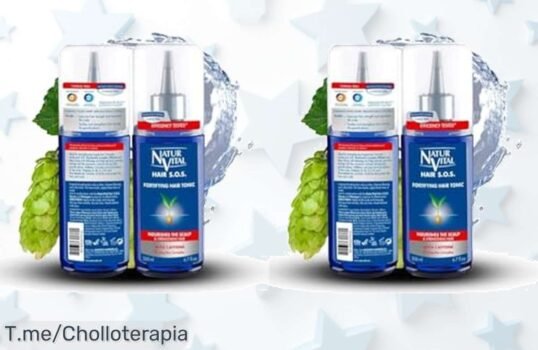 Naturvital tónico anticaída pack 2 con cafeína para frenar la caída del pelo sin grasas precio loco y descuento brutal nunca visto aprovecha este ofertón ya antes que vuele