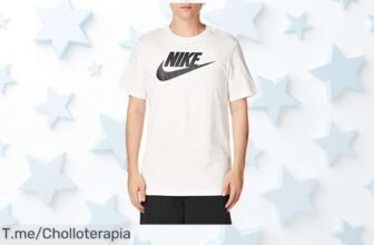 Nike M NSW tee Icon Futura con tela súper transpirable para rendir al máximo sin sudar aprovecha este ofertón con descuento brutal y precio loco solo por tiempo limitado ¡corre ya!