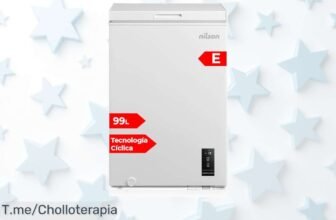 Nilson congelador blanco de 99 litros que enfría rapidísimo y se adapta a tus necesidades precio loco y descuento brutal nunca visto aprovecha este super chollo ya antes que se agote