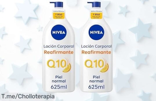 Nivea Q10 loción reafirmante pack de 2 con vitamina C y hidratación hasta 72h piel firme en 7 días precio loco y descuento brutal oferta limitada ¡compra ya este super chollo!