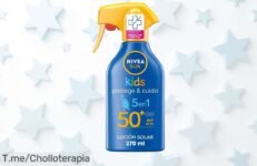 Nivea Sun spray solar kids fp50+ con extra resistencia al agua para peques activos un super chollo a precio de ganga oferta limitada que vuela compra ya