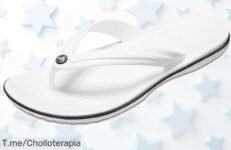 No creas que es un ofertón cualquiera Crocs Crocband Flip blanco 39-40 con suela ultraligera para volar comodidad y diseño duradero a precio loco corre ya oferta nunca vista limitada