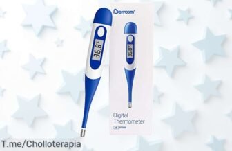 No dejes escapar el termómetro digital flexible Berrcom con alarma de fiebre disfruta su precio loco y descuento brutal aprovecha este super chollo antes que se acabe