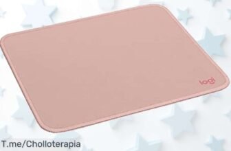 No dejes escapar este super chollo del mouse pad Logitech rosa antideslizante resistente a salpicaduras precio loco con descuento brutal oferta única compra ya